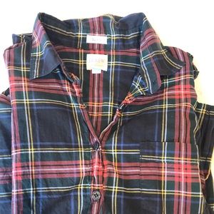 Jcrew plaid shirt